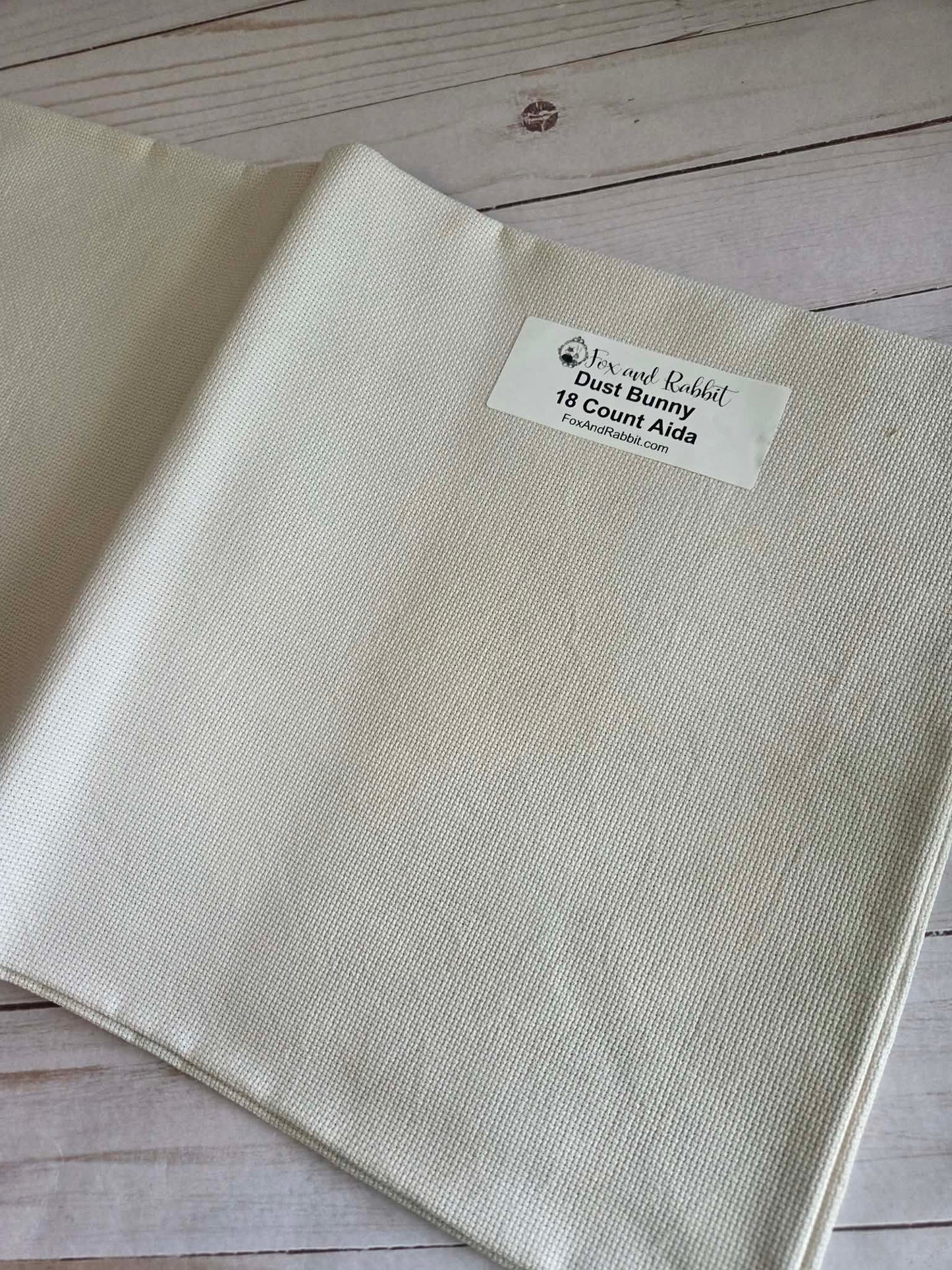 Dust Bunny 18 Count Aida FQ Fox and Rabbit Designs