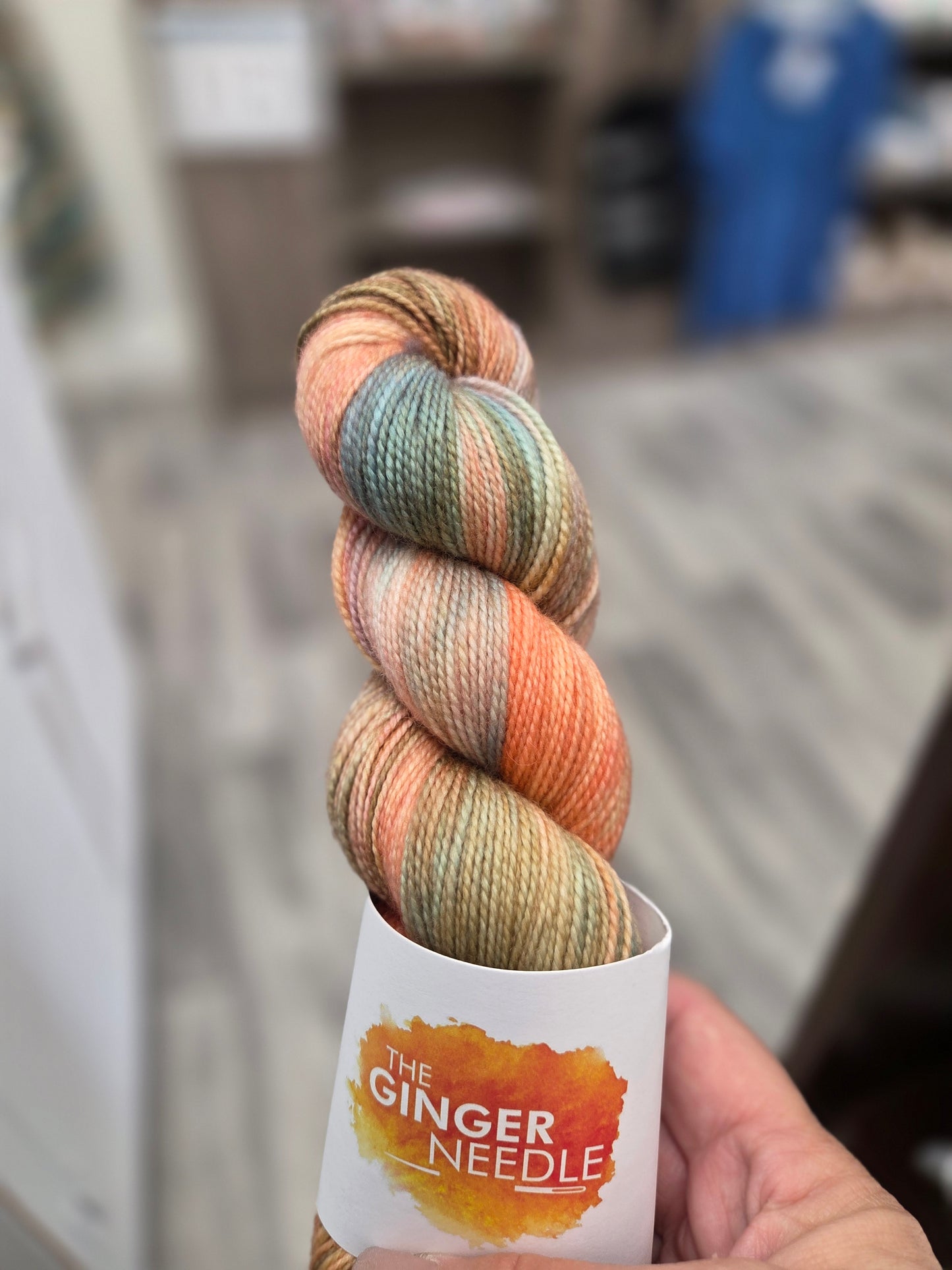 Country Fair, Yarn Fingering SW Merino Wool/Nylon by Ginger Needle