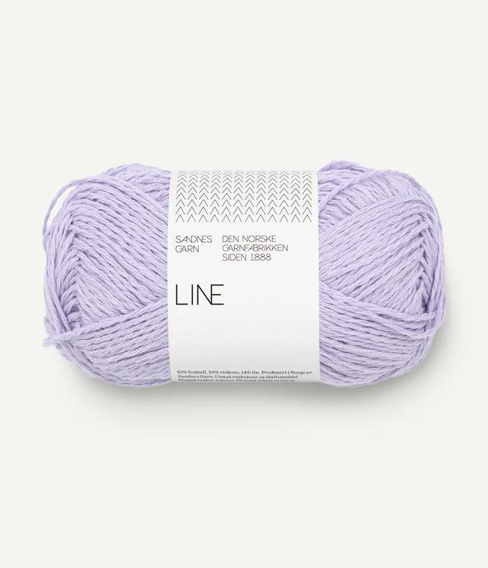 522 lavender Sandnes Garn Line