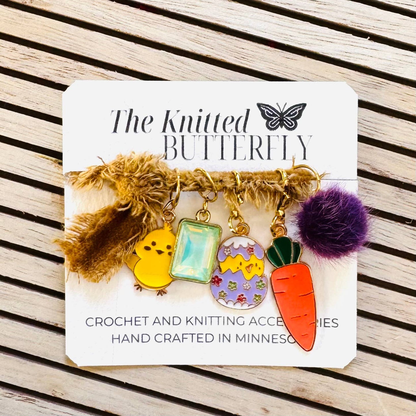 Chirp The Knitted Butterfly
