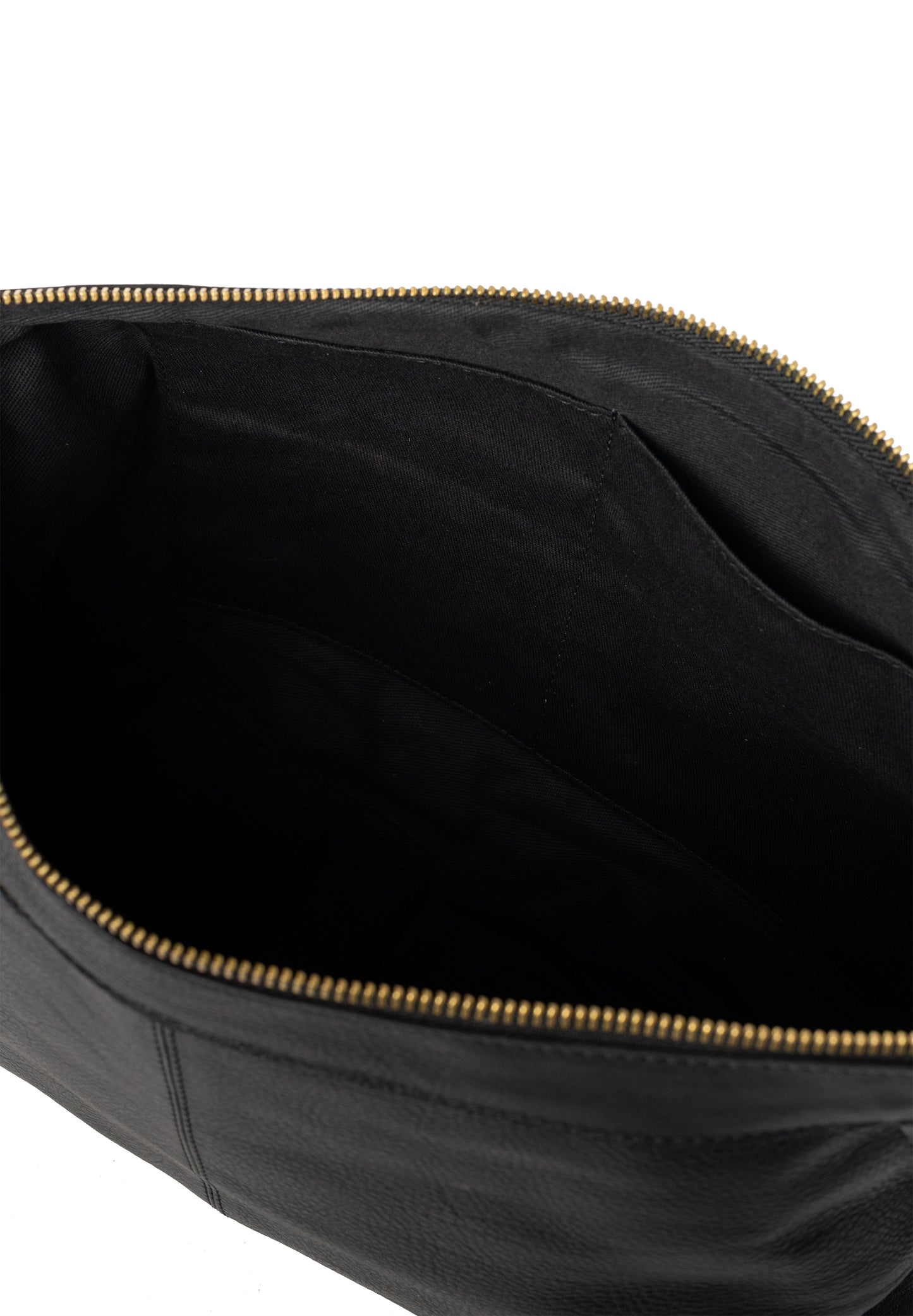 Project 13 black gold redesigned bag Knitting bag