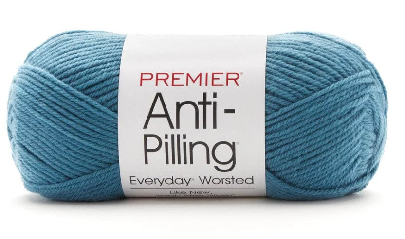 Lake color Anti-Pilling Everyday Worsted by Premier Yarns