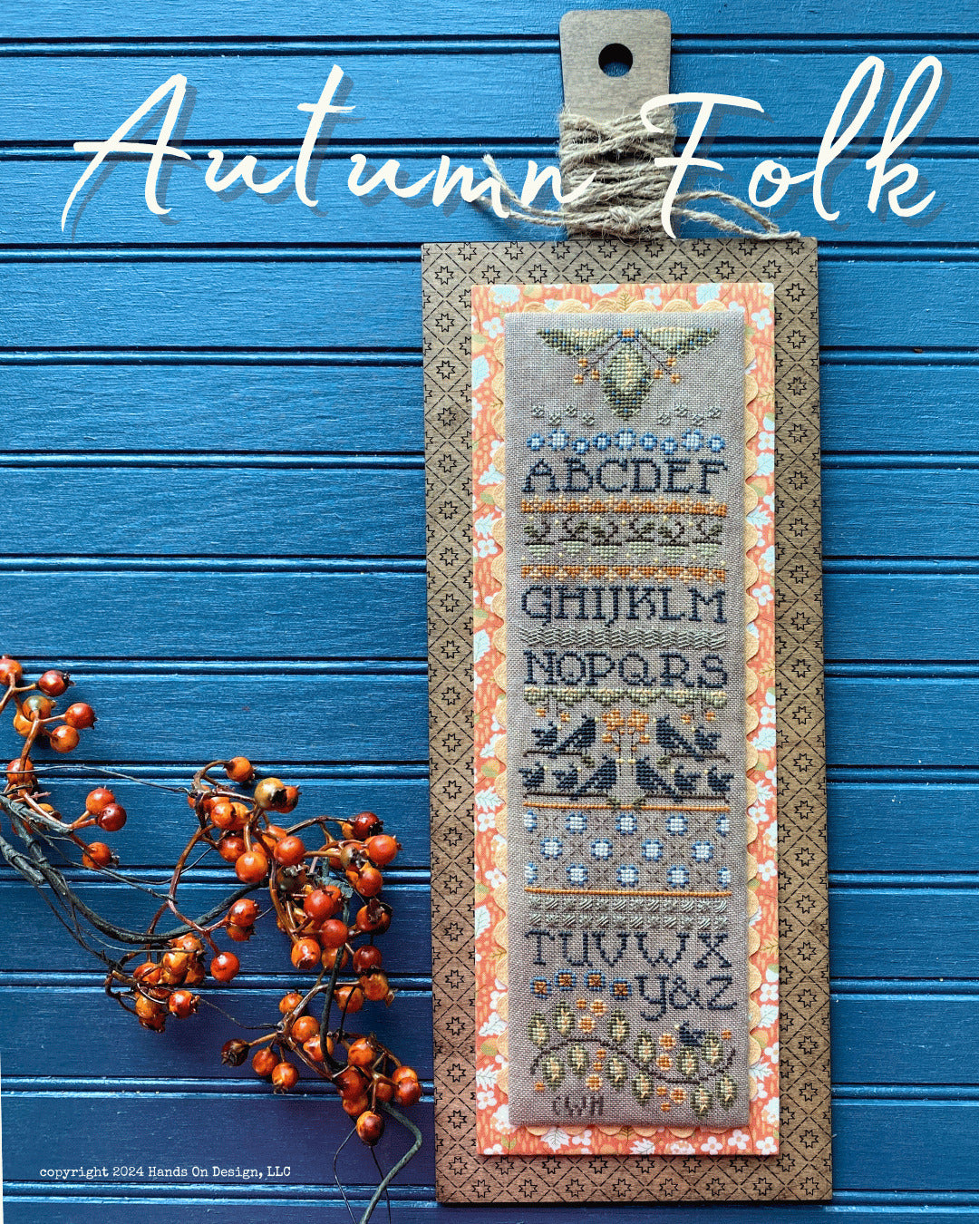 Hands on Design Autumn Folk Cross Stitch Pattern