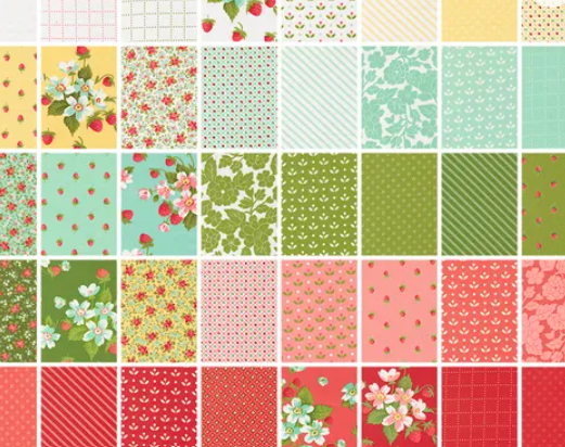 Bloomsberry Fat Eighth Bundle Camille Roskelley for Moda Fabrics
