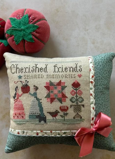 Cherished Friends Cross Stitch Pattern by Heart in Hand