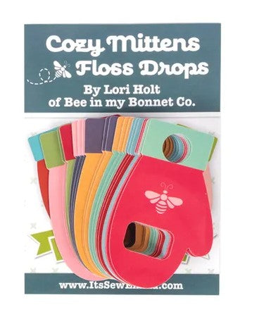 Cozy Mittens Floss Drops - pk of 24 by Lori Holt It's So Emma