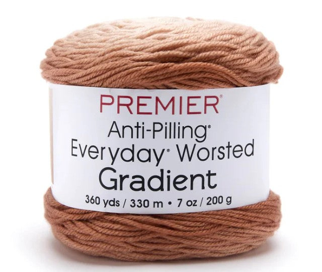 Fawn Premier Anti-Pilling Everyday Worsted Gradient Yarn