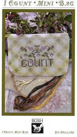 I Count Mini Bag Cross Stitch Pattern Shepherd's Bush Printworks