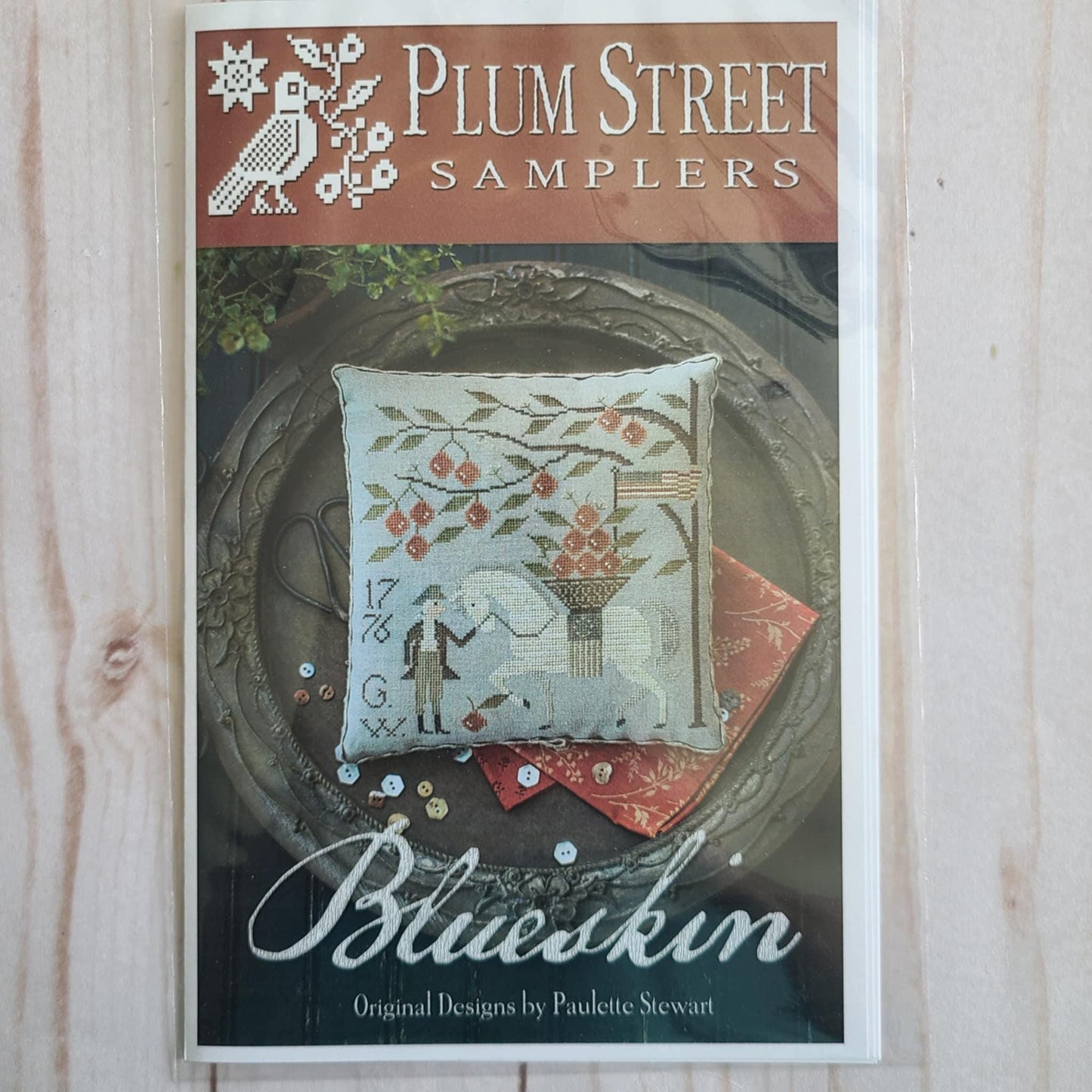 Blueskin Cross stitch chart from Plum Street Samplers