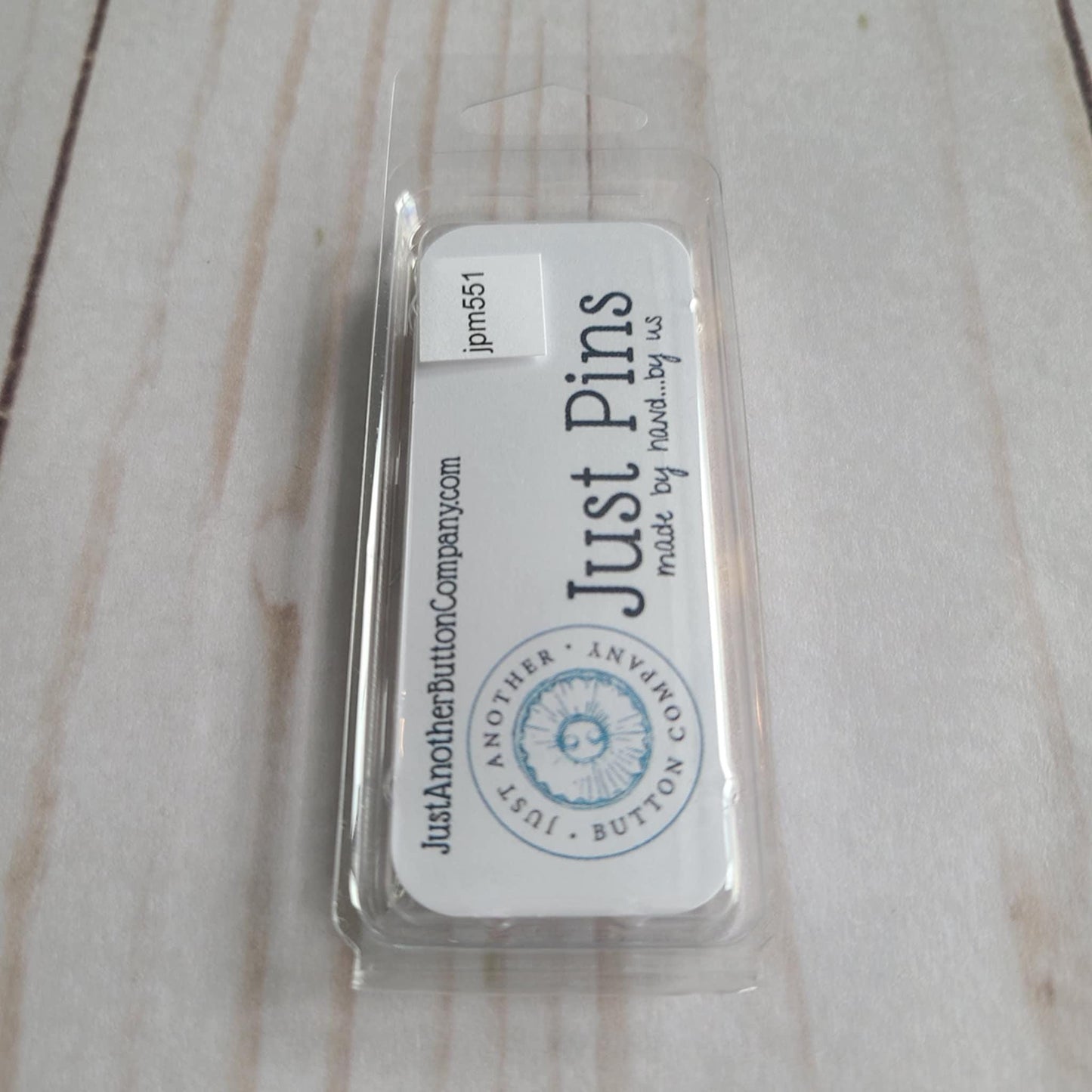Just Another Button Company Pin-Mini Bee Stitching bee, thread spool