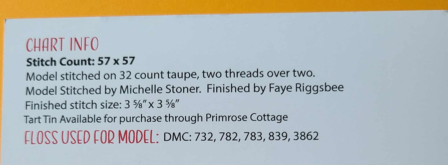 Garden Variety: Corn Cross Stitch by Lindsey Weight of Primrose Cottage - Paper Pattern