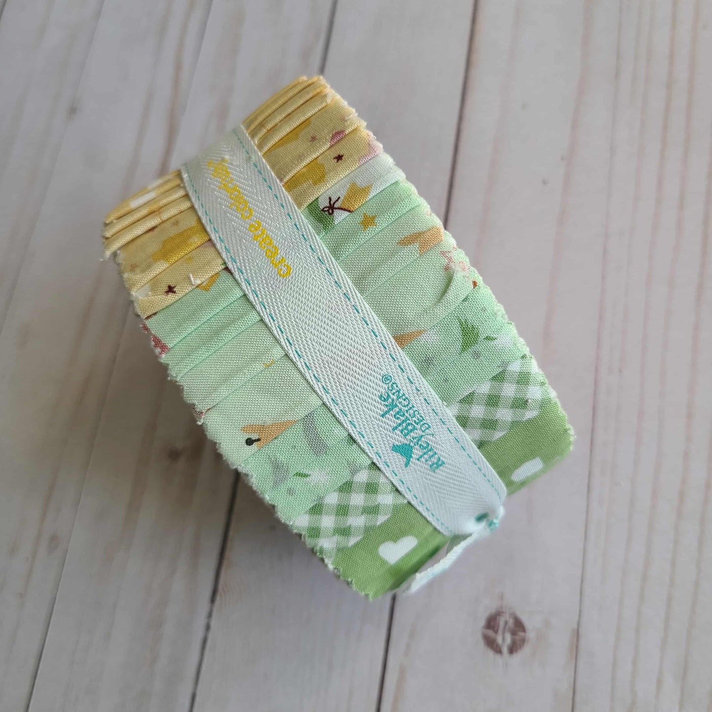 Baby Girl collection by Lori Whitlock for Riley Blake Designs Rolie Polie 2.5 inch strips