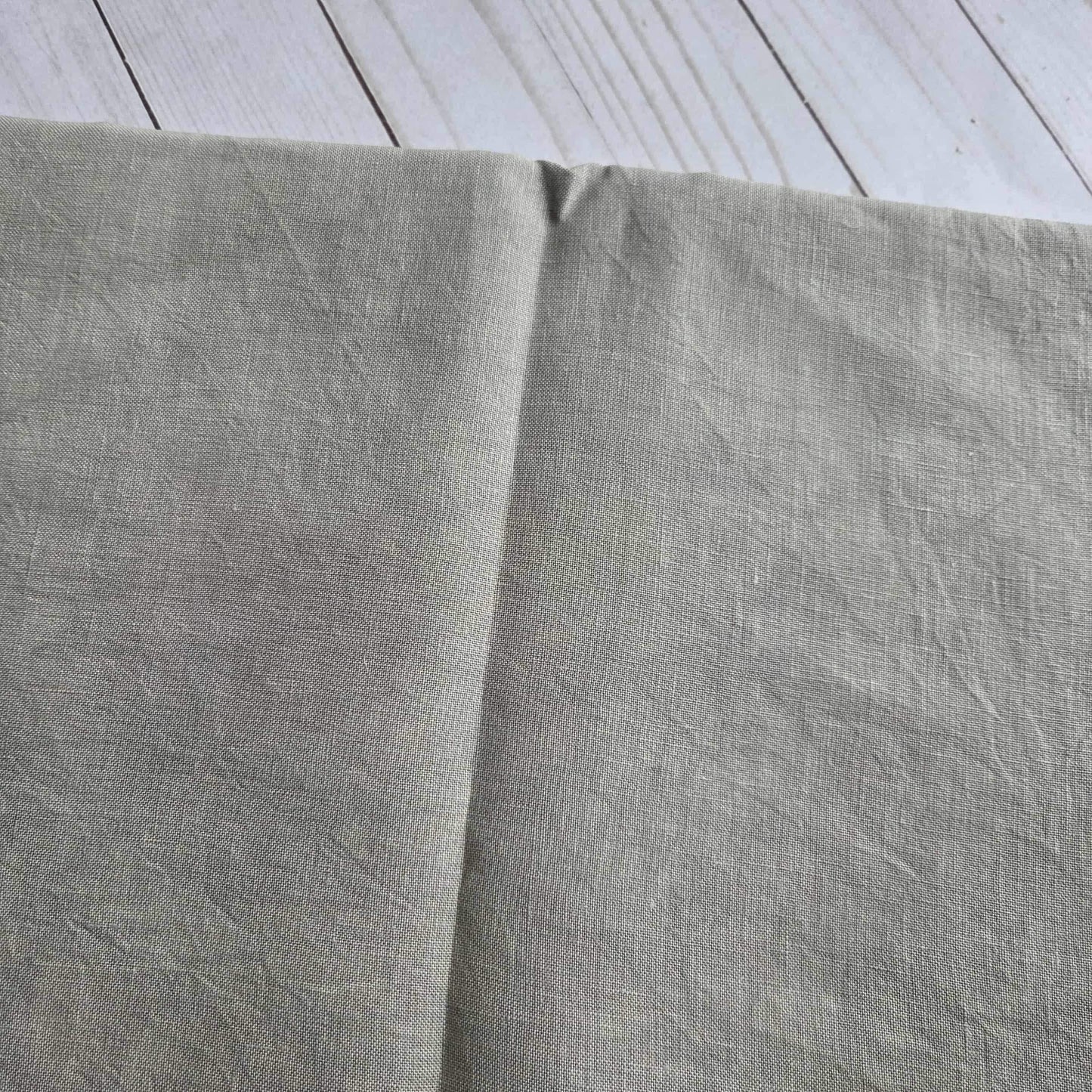 Fox and Rabbit Hand Dyed linen Saltbush 40 count linen Fat Quarter