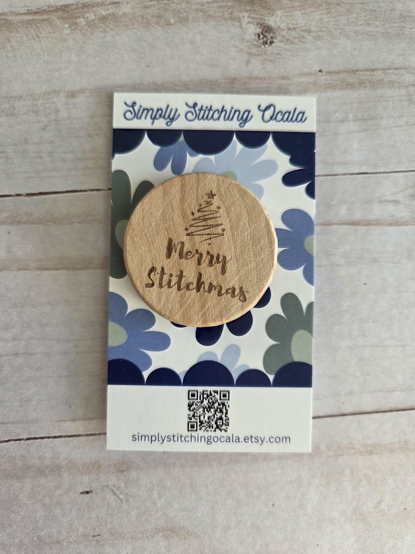 Needle Minder Merry Stitchmas Cross Stitch