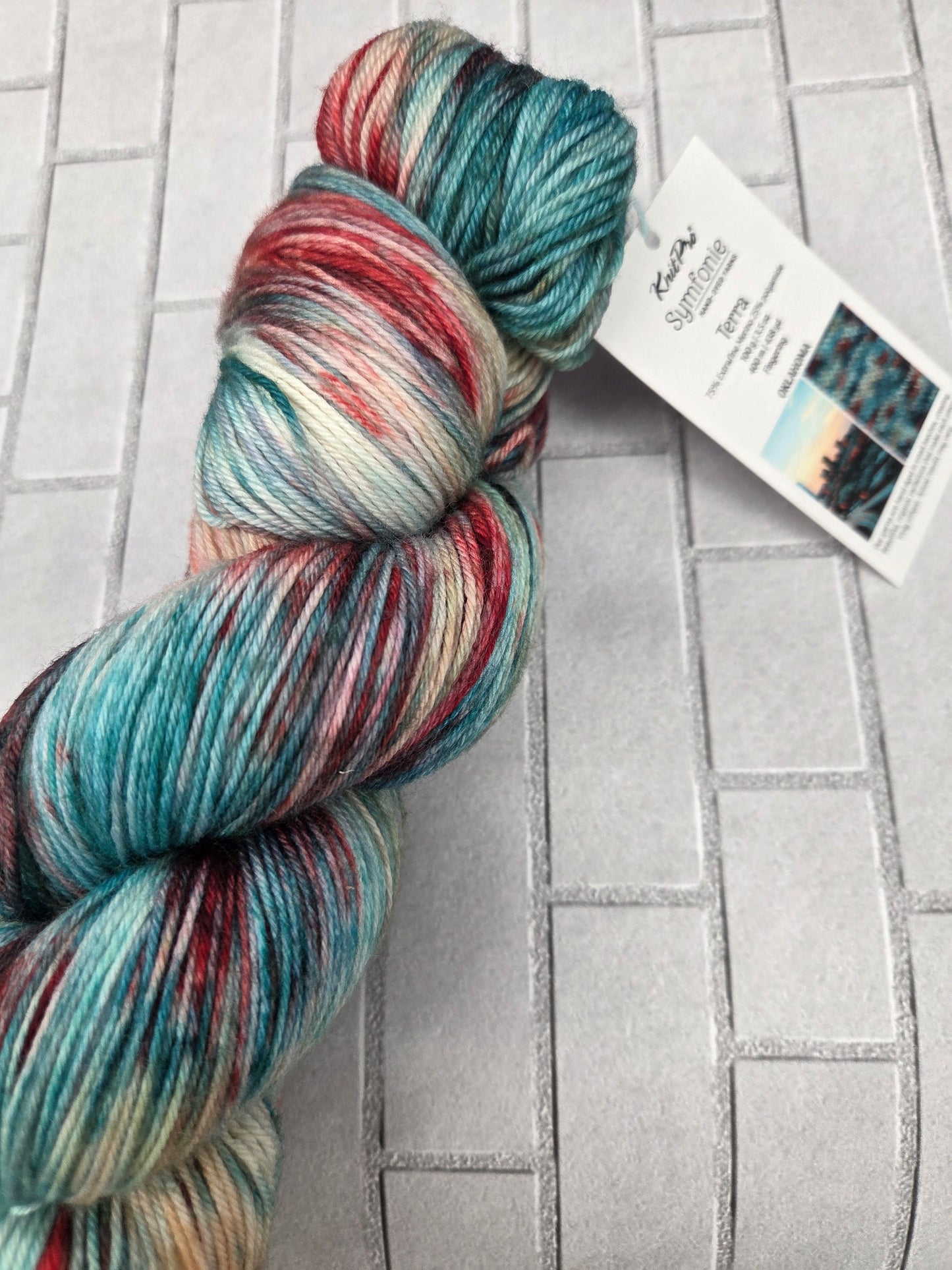 Oklahoma Symfonie Hand Dyed Sock Yarn 438 yards