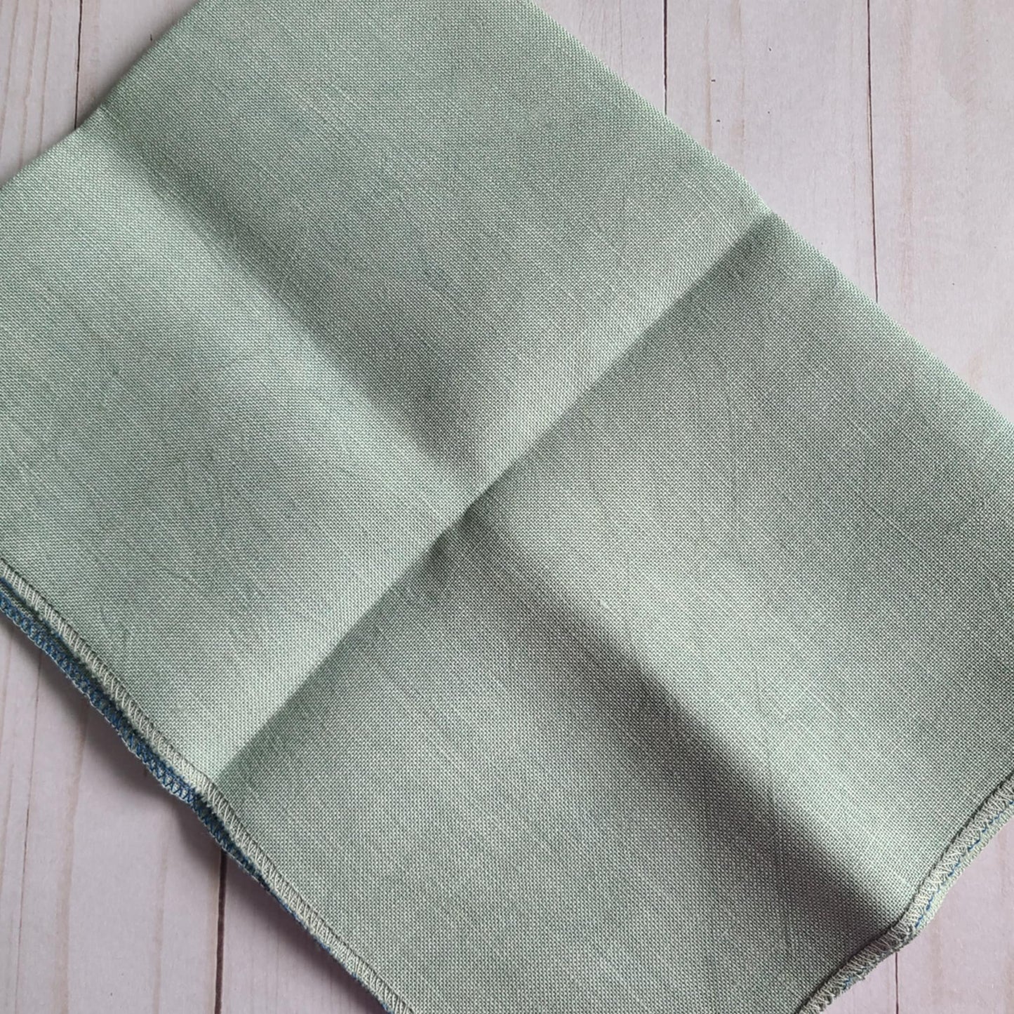32 Count Teal Khaky Hand Dyed Linen by xJuDesign