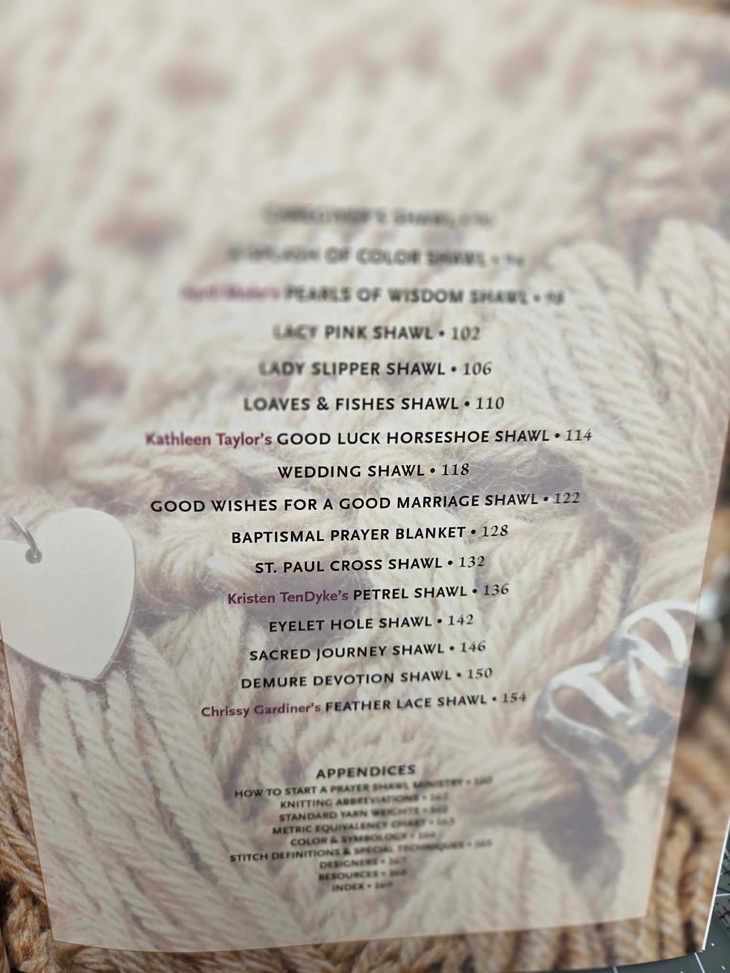 The New Prayer Shawl Companion knitting book