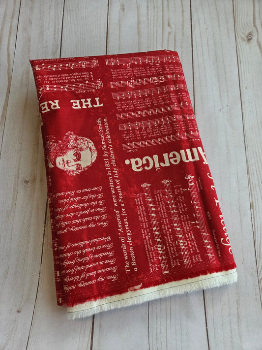 Americana 1.5 Yards Red