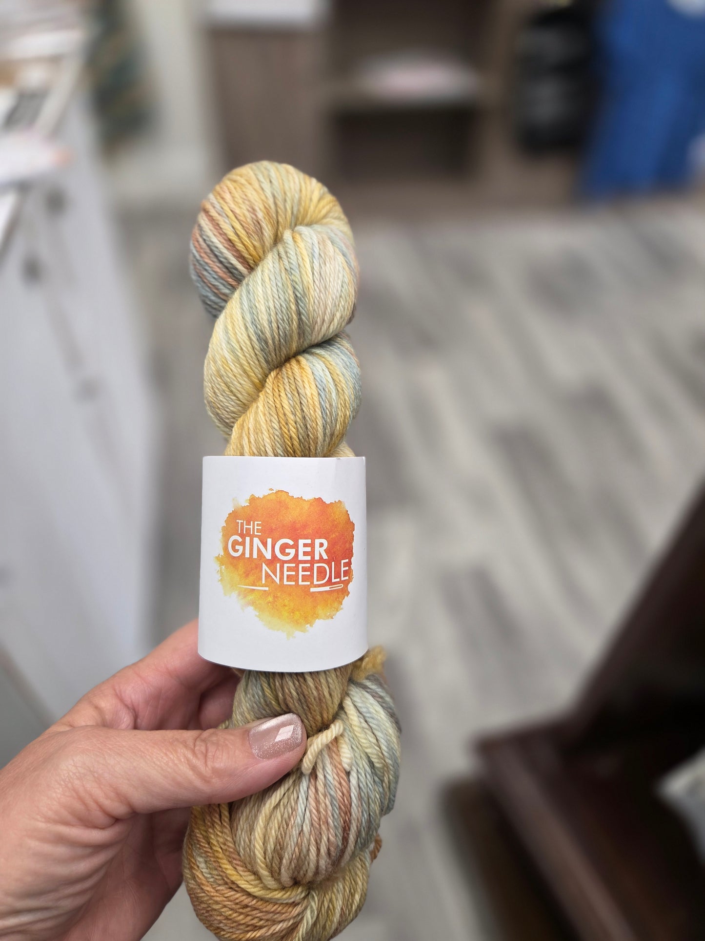 Arches, Hand Dyed Yarn Pacific Worsted by Ginger Needle