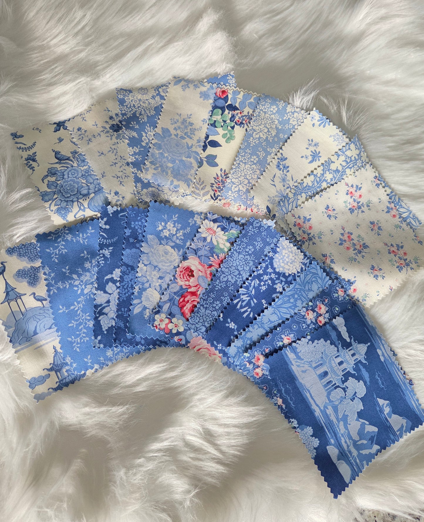 Tilda Something Blue Charm Pack 40 5 inch squares