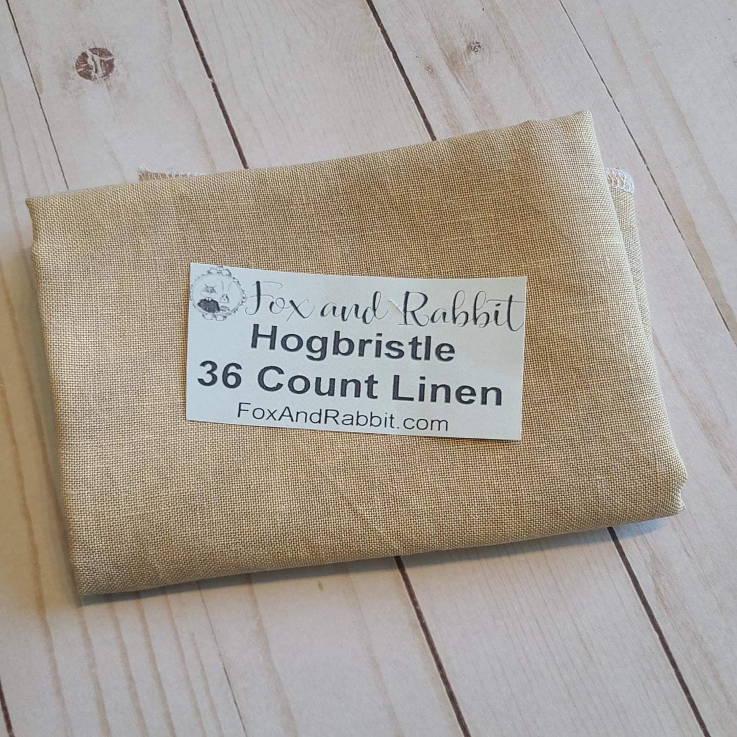 Fox and Rabbit 36 FQ Hogbristle linen Fat Quarter