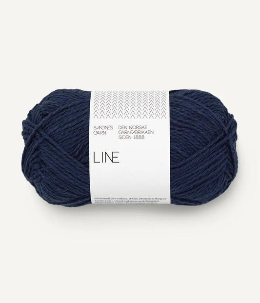 6073 Seaside Navy Sandnes Garn Line