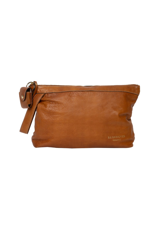 Project 3 redesigned bag for knitting and crochet burned tan gold