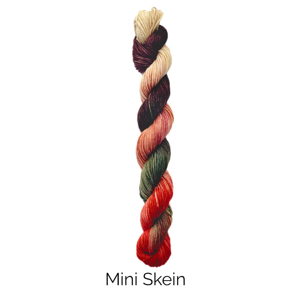 Hand Dyed Yarn - Gnome's Hideaway: Mini Skein