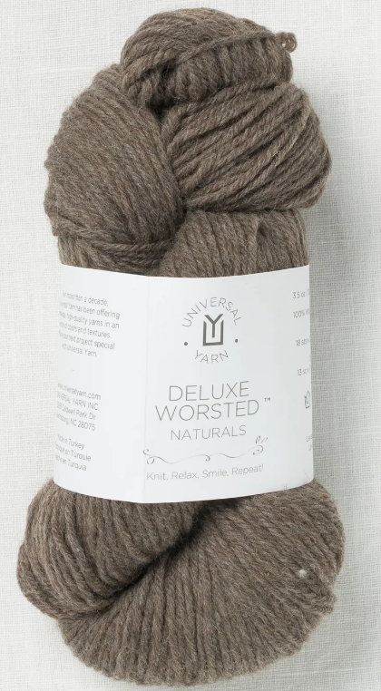 Universal Yarn Deluxe Worsted 40004 Pewter Undyed