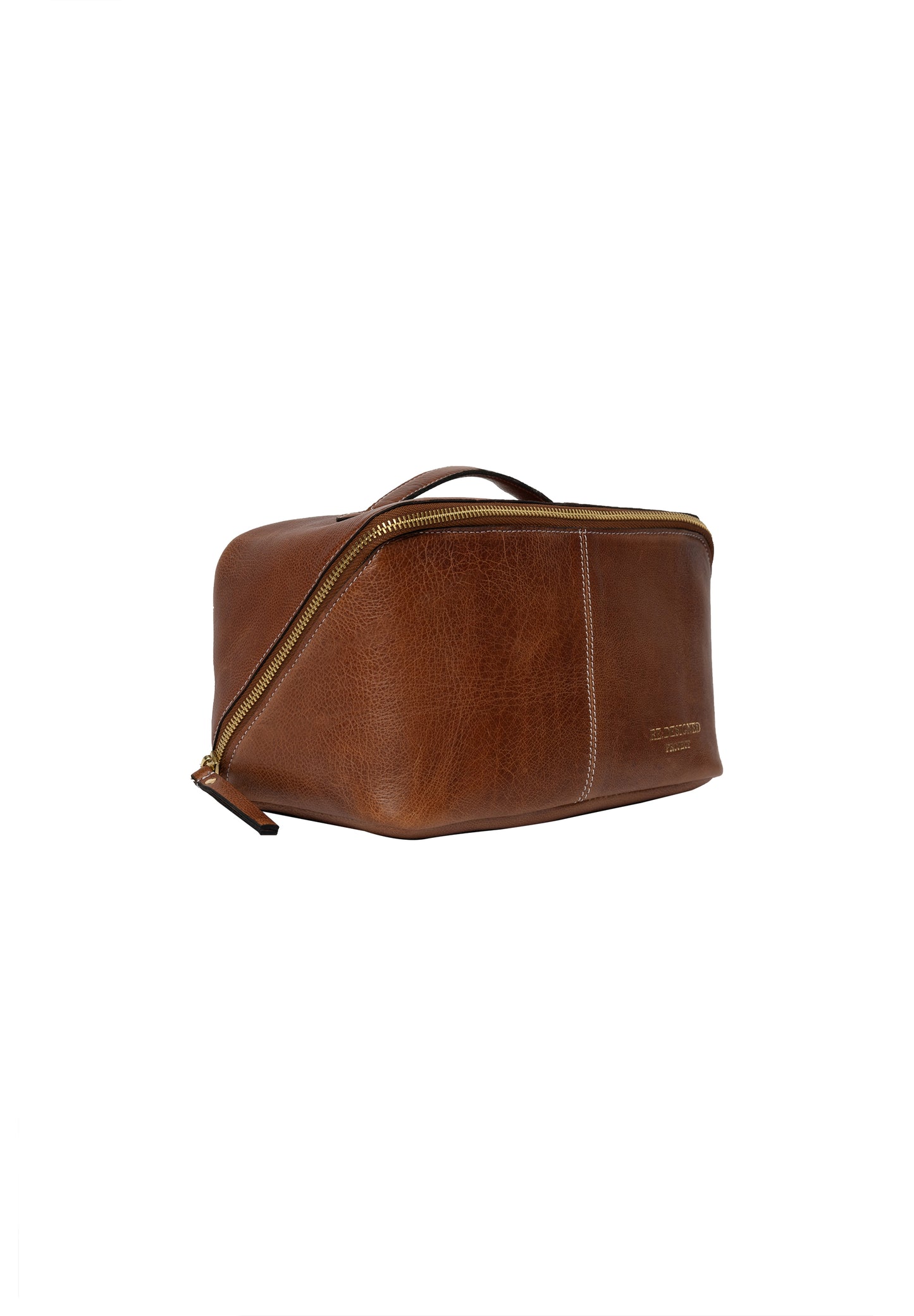 Project 9 walnut gold redesigned bag Knitting bag Walnut gold