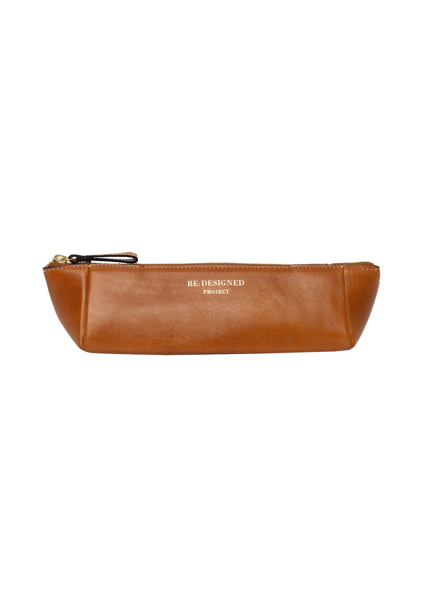Project 12 burned tan gold redesigned bag for knitting needles and crochet hooks burned tan gold