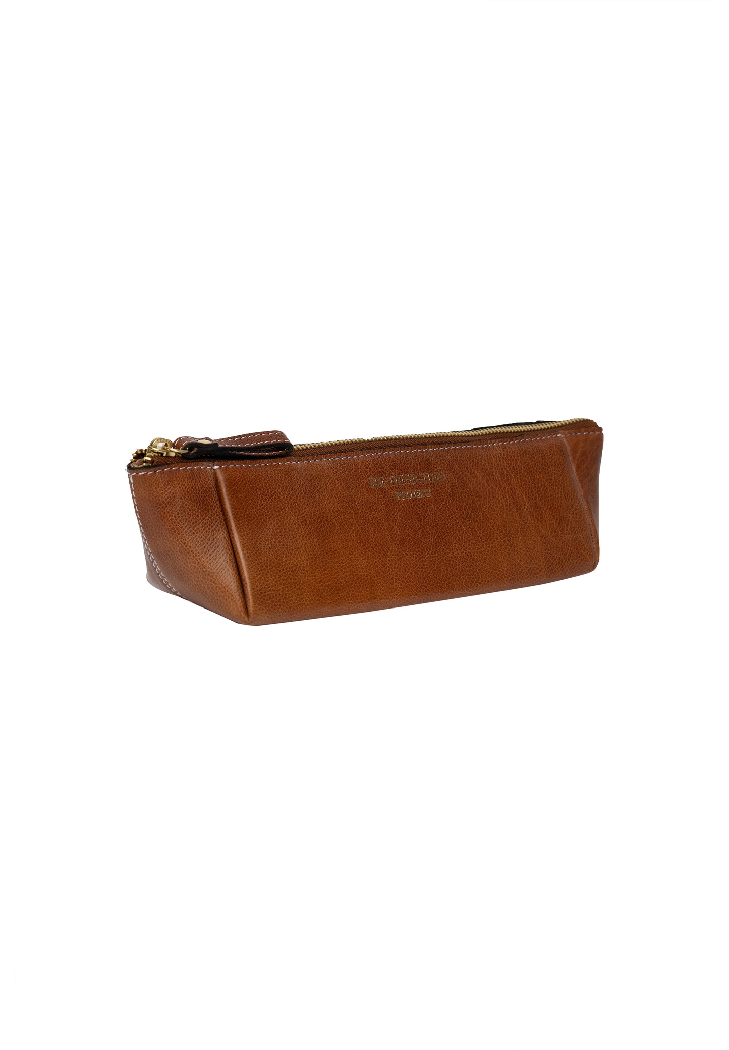 Project 12 walnut gold redesigned bag for knitting needles and crochet hooks walnut gold