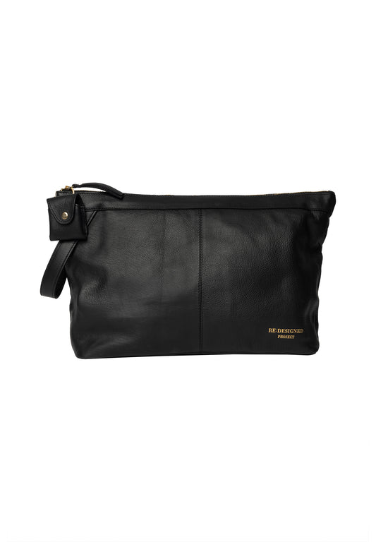 Project 13 black gold redesigned bag Knitting bag