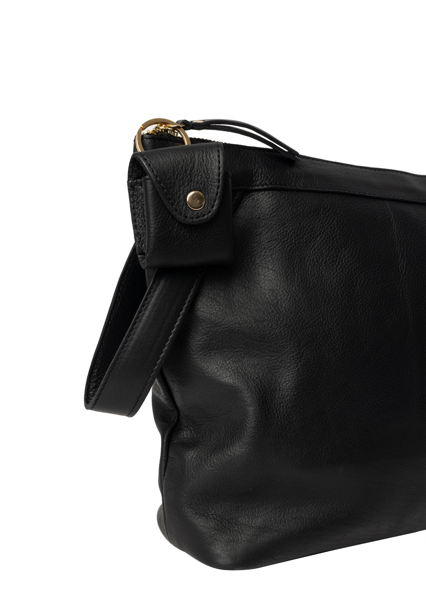 Project 13 black gold redesigned bag Knitting bag