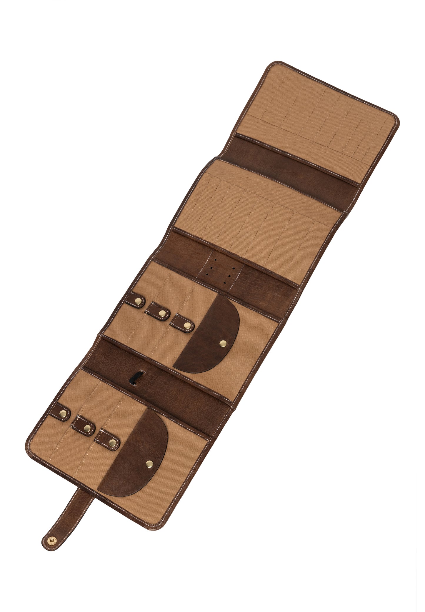 Project 14 woodsmoke redesigned xl needle case Knitting bag