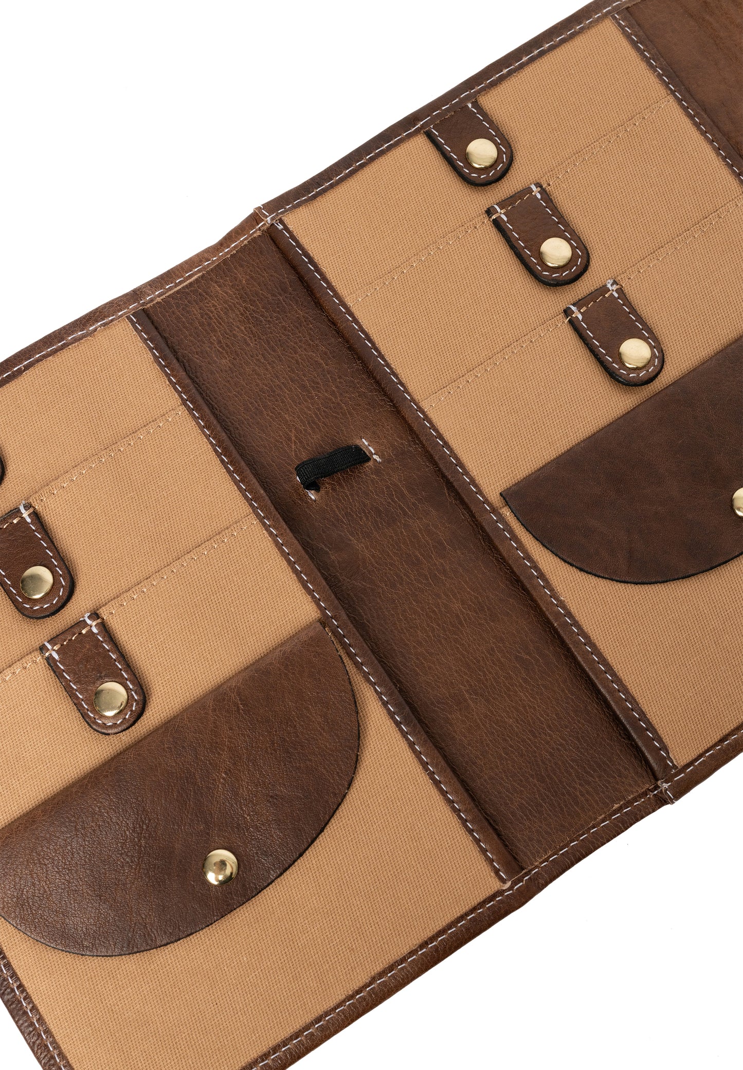 Project 14 woodsmoke redesigned xl needle case Knitting bag