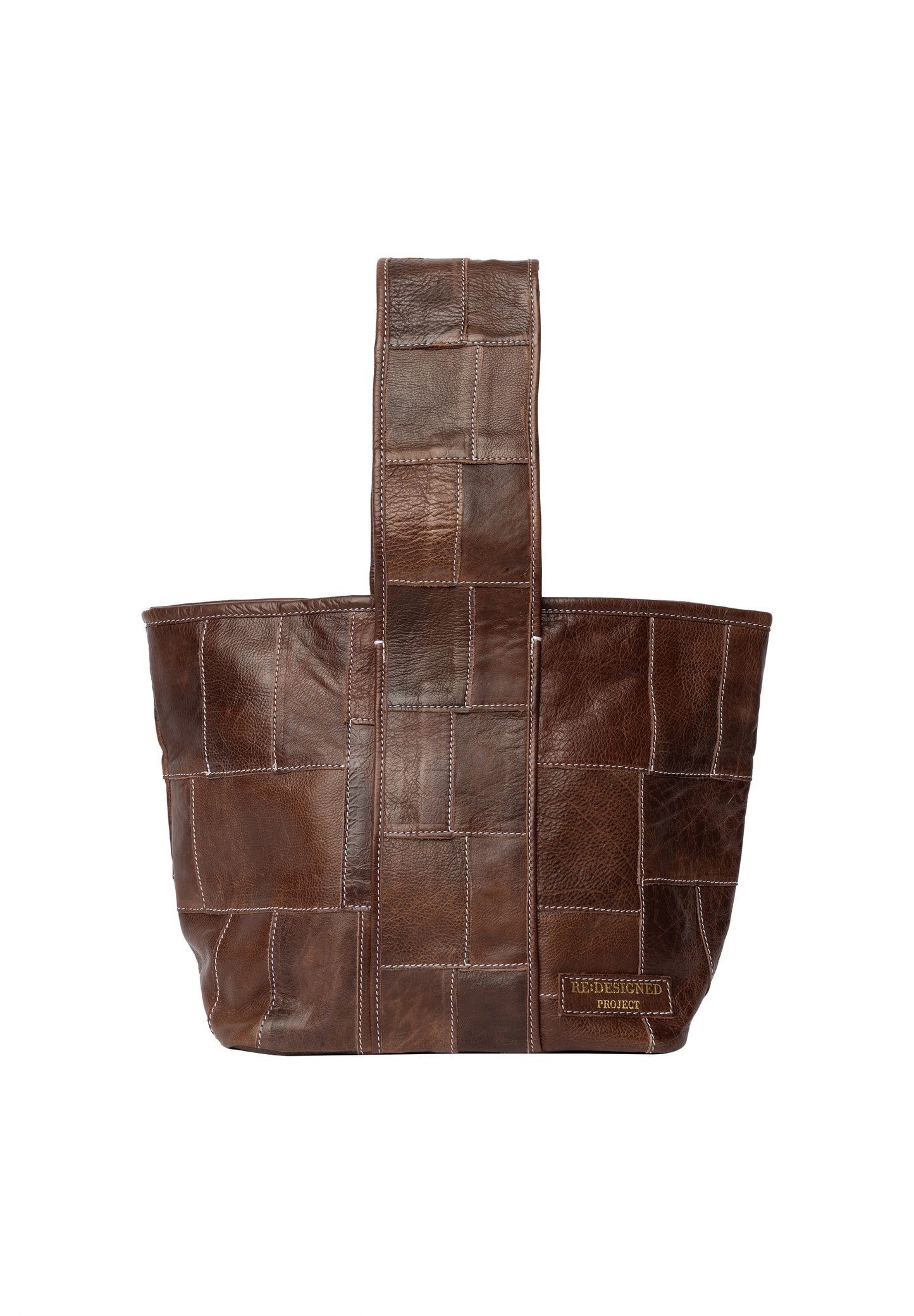 Project 81 torn & cut 81 woodsmoke redesigned bag Knitting bag