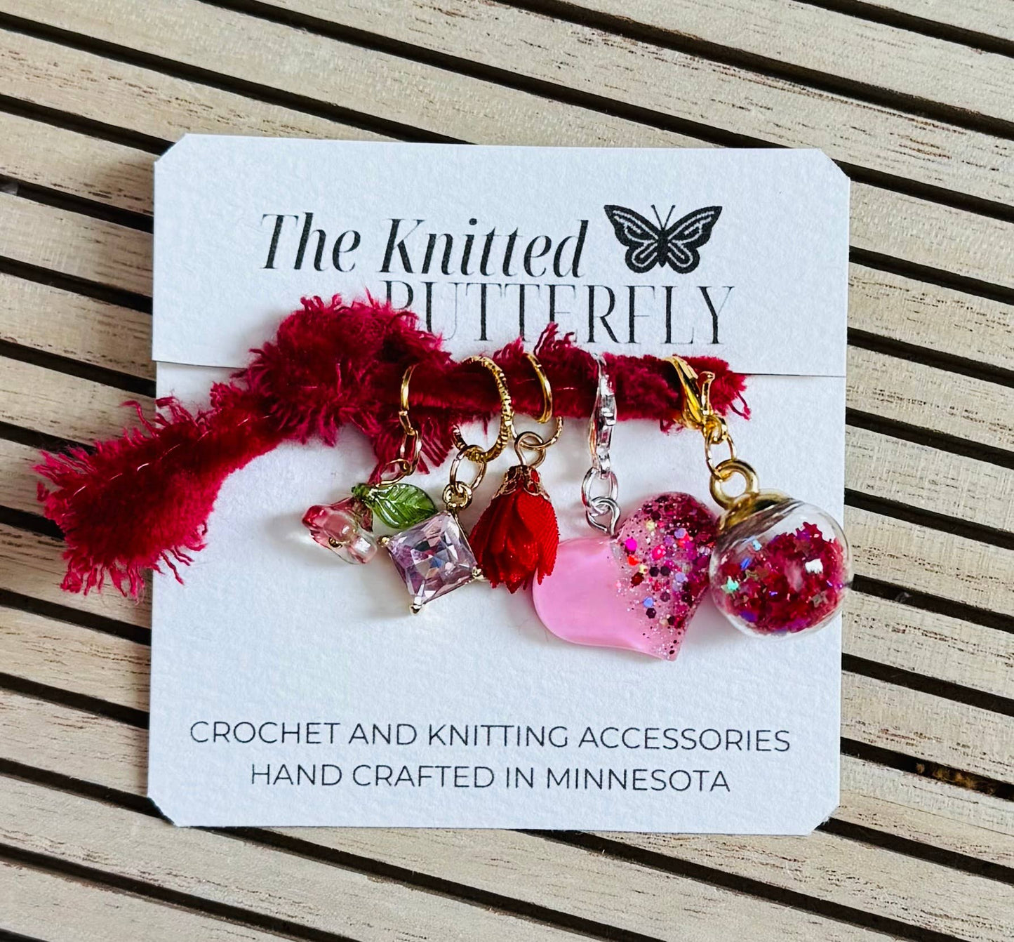Be Mine Collection The Knitted Butterfly