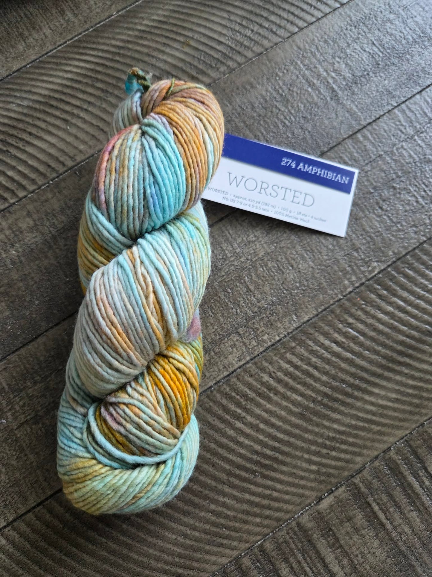 274 Amphibian Worsted Yarn Malabrigo