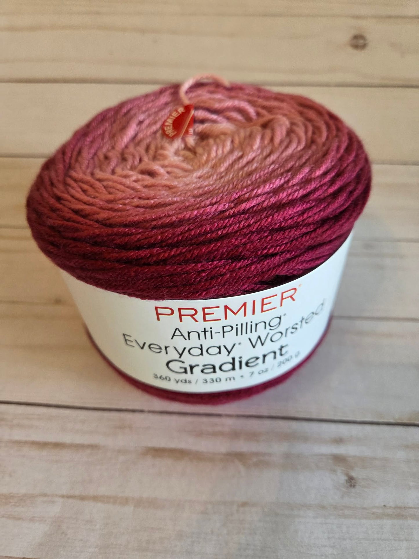 Premier Anti-Pilling Everyday Worsted Gradient Yarn Sangria Tones