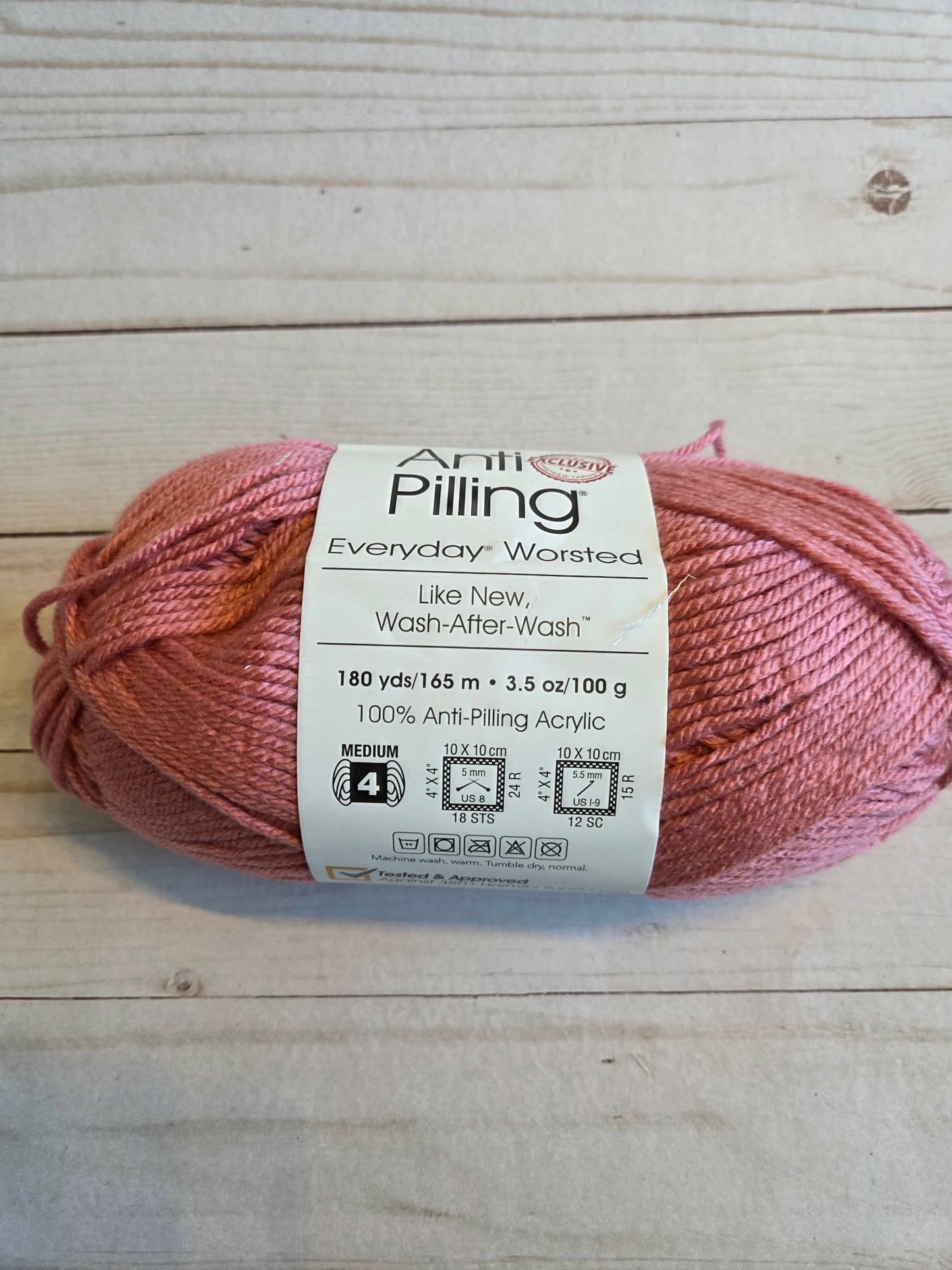 Azalea color Anti-Pilling Everyday Worsted by Premier Yarns