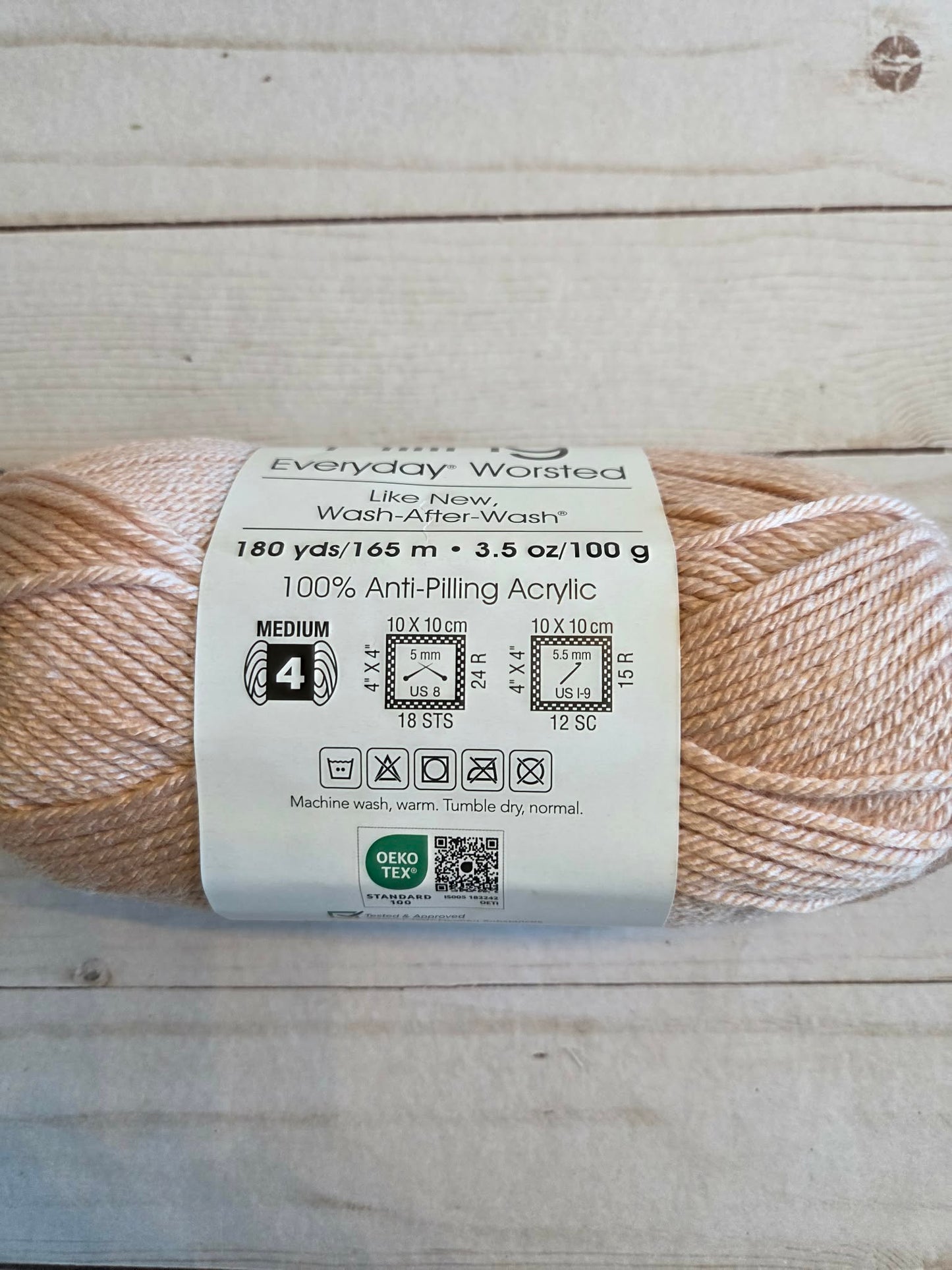 Dogwood color Anti-Pilling Everyday Worsted by Premier Yarns