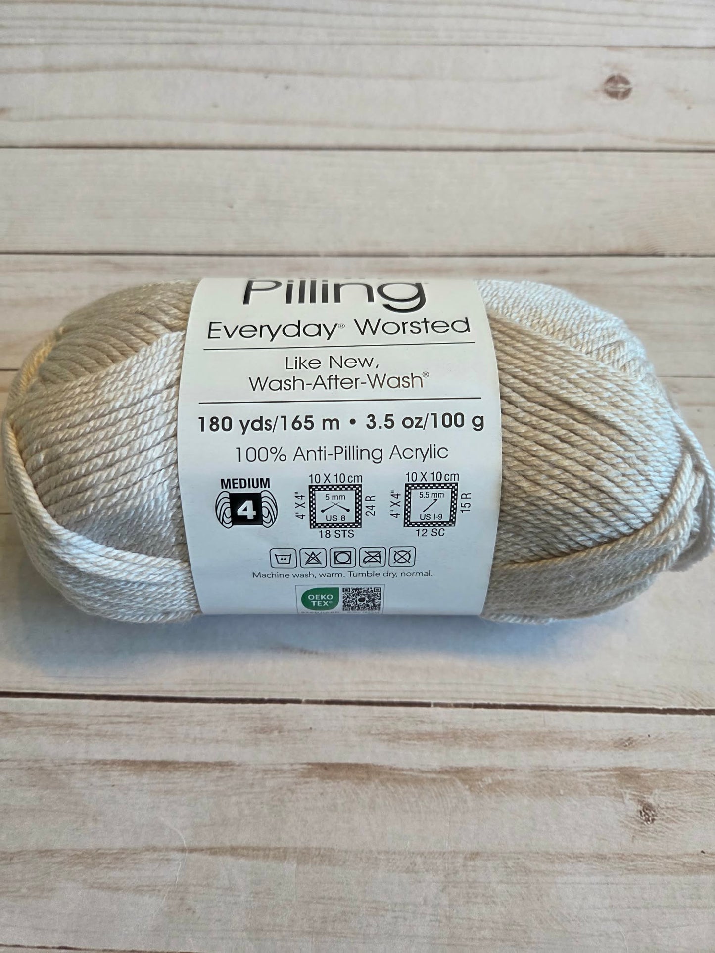 Linen color Anti-Pilling Everyday Worsted by Premier Yarns