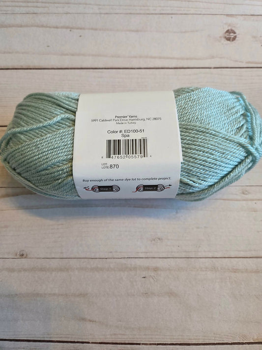 Spa color Anti-Pilling Everyday Worsted by Premier Yarns