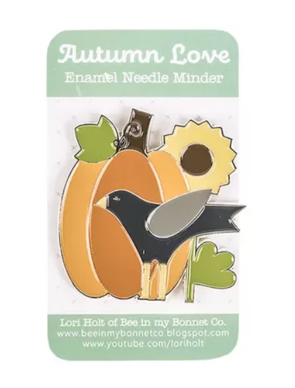 Enamel Needle Minder - Autumn Love From Lori Holt