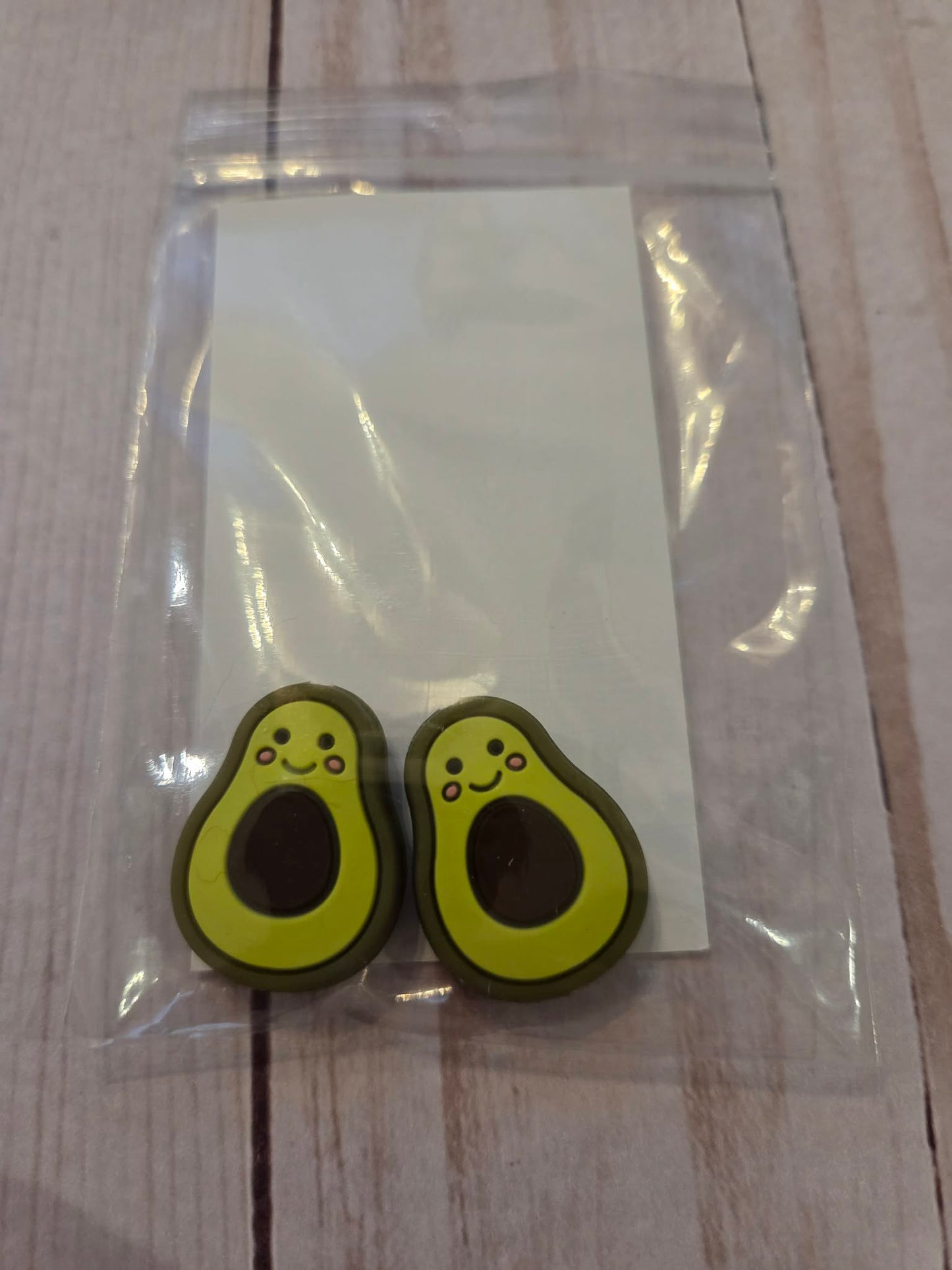 Knitting Needle Point Protectors Avocado
