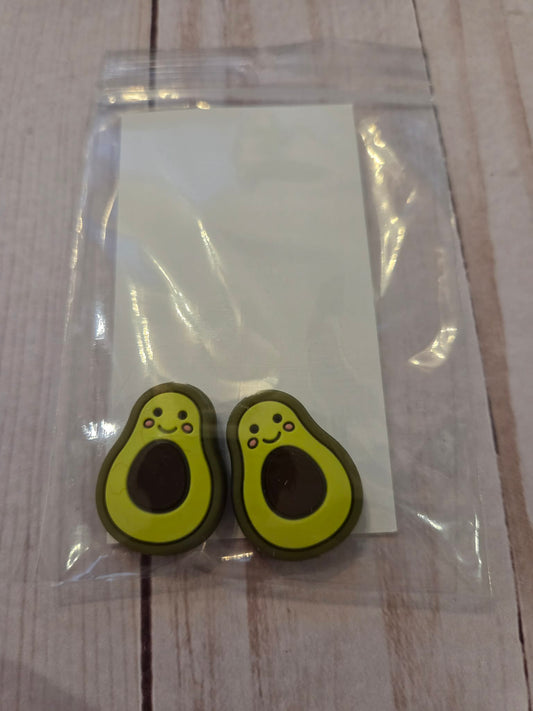 Knitting Needle Point Protectors Avocado