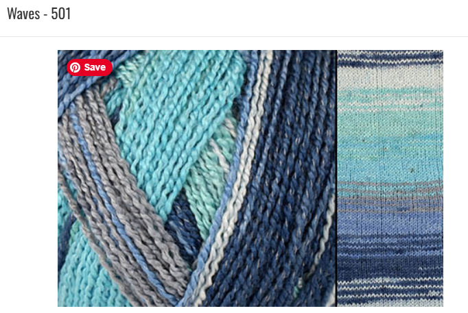501 waves Bamboo Pop Sock Multi