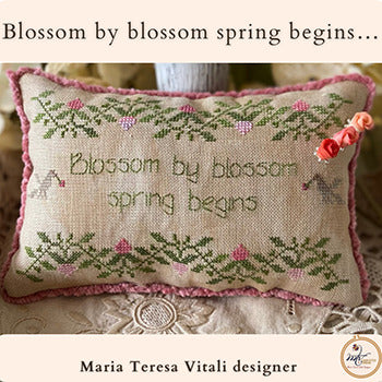 Blossom By Blossom Spring Begins Cross Stitch Pattern MTV Designs