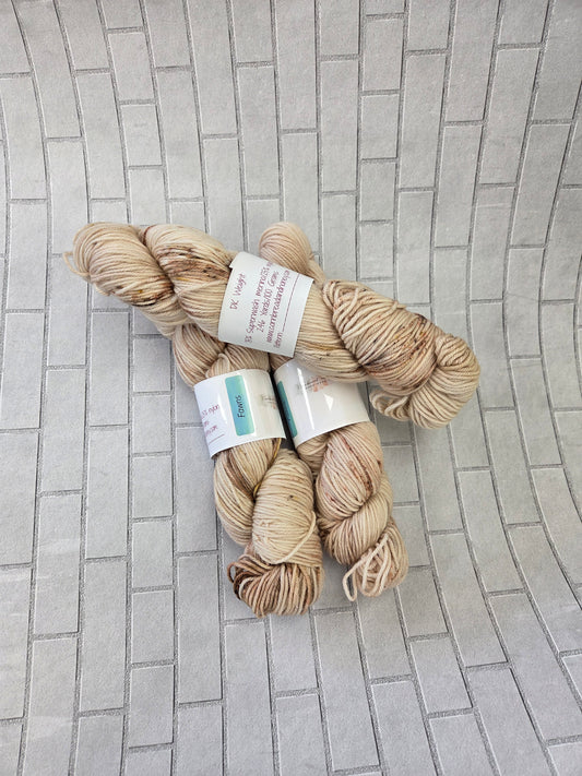 Fawn DK yarn by Cornbread and Honey 246 yards